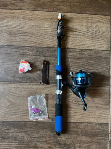 Vara de pesca luneta