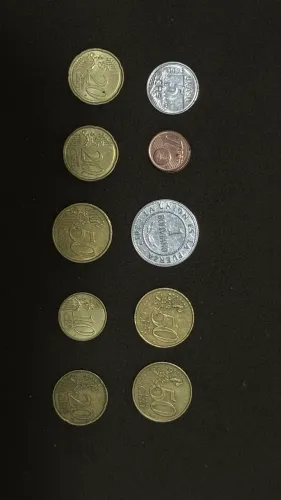 Moedas antigas de todo o mundo 