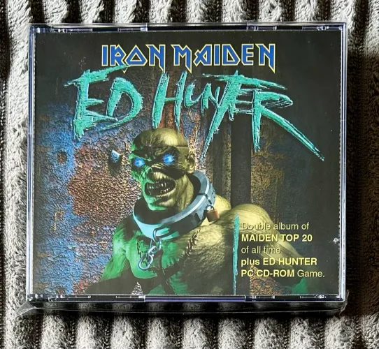 Iron Maiden Ed Hunter BOX TRIPLO CAIXA GORDA