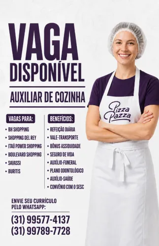 Auxiliares de Cozinha