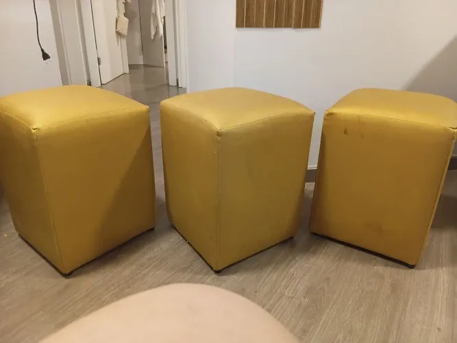 3 Pufes Estrutura
