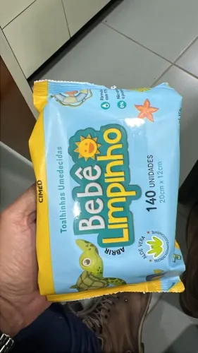 Lenço Umedecido- Bebe limpinho 140 un