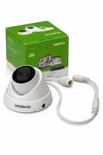 Câmera Dome Intelbras Full HD Segurança Interna Com Cabo Original 