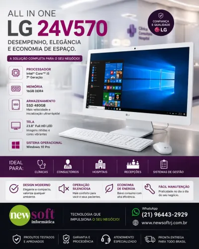 All in one LG 24V570