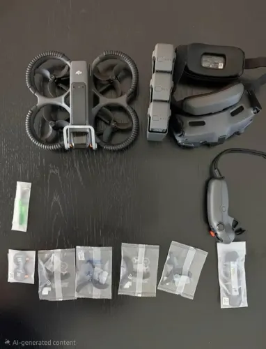 Drone DJI FPV Avata 2 combo flymore completo pouco usado
