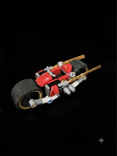 Perseguição de motocicleta Ninja - Set Lego original - 70600.