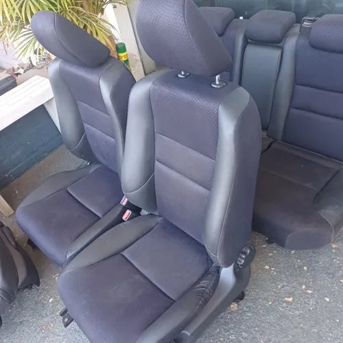 Banco do Honda city 2010 a 2014 jogo completo couro com tecido