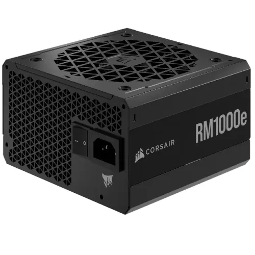 Fonte Corsair Rm1000e 1000w 80 Plus Gold Modular Pfc Ativo PCie 5.1 Preta - Open Box