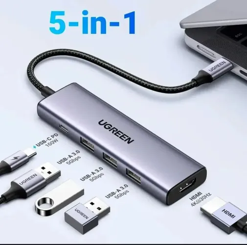 HUB USB UGREEN 5X1