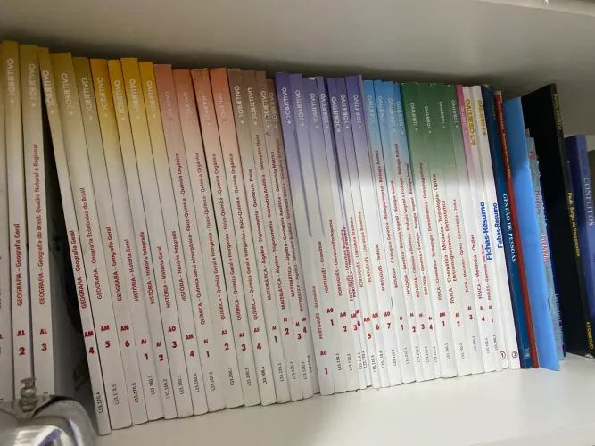 APOSTILAS OBJETIVO ORIGINAIS ? EM ÓTIMO ESTADO?