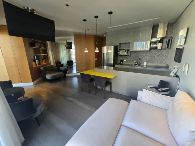 Flat FL Residence 62m² 1 dormitório 1 vaga para locação na Vila Olímpia.