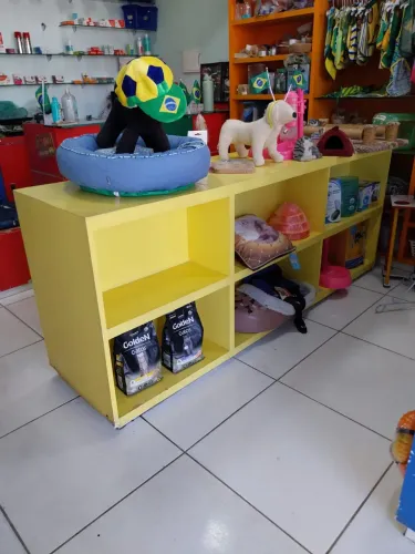 Gôndola para exposição