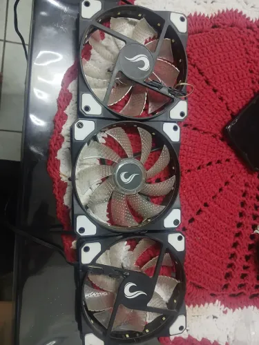 COOLER FÃN RISE MODE LED BRANCA ÚNICA COR