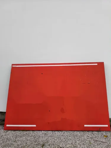 Placa de publicidade.