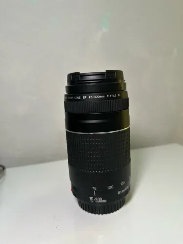 Lente canon 75-300