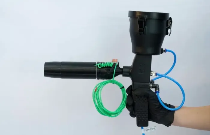 Pistola de pintura eletrostática