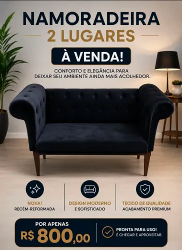 Namoradeira 2 lugares