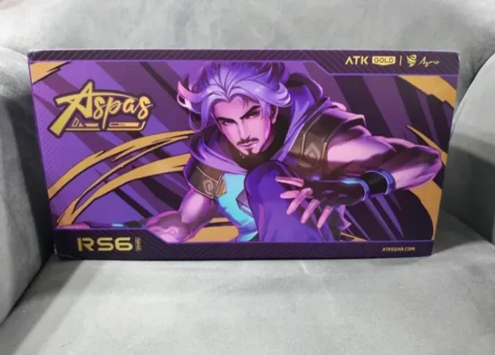 Teclado RS6 Ultra Aspas X ATK edition Aluminum HE (Novo)