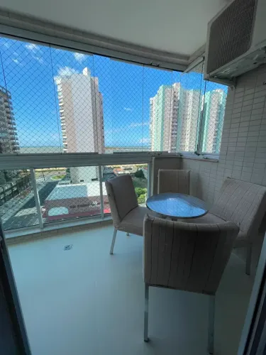 PRAIA DE ITAPARICA: 2 QUARTOS, 1 SUÍTE, 70M², VISTA MAR (PORTEIRA FECHADA)