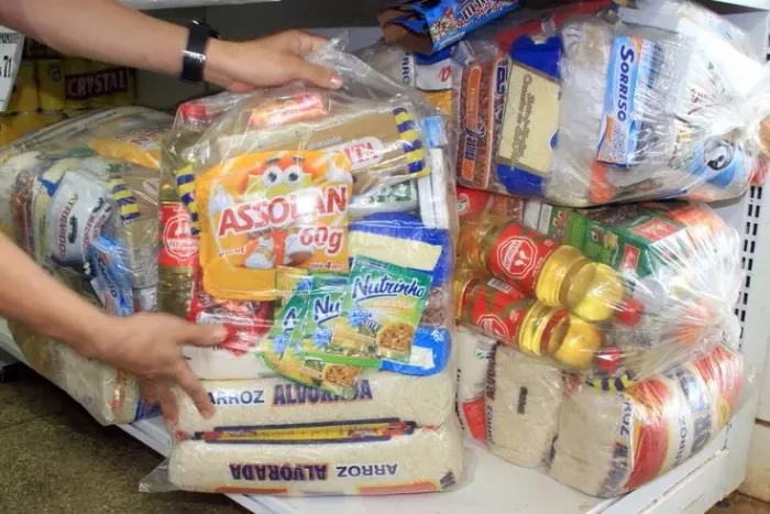 cesta básica completa por apenas 150. Mas informações via direct
