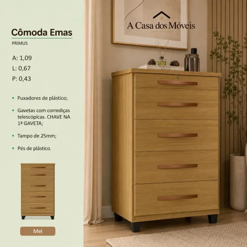 Cômoda emas