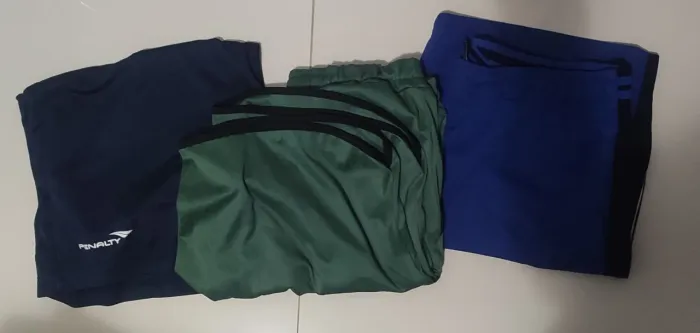 Kit 3 shorts/ calção treino