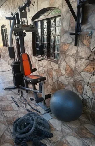 Estação de academia completa profissional