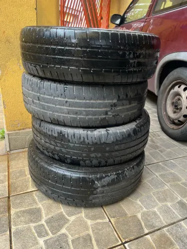 Jogo 4 Pneus Goodyear Aro 15 Usados - Bom Estado