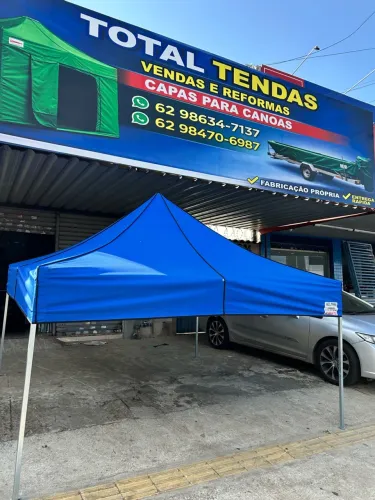 Tenda 3x3 lona de náilon 