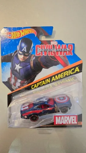 Hot Wheels - Capitão América - Guerra Civil