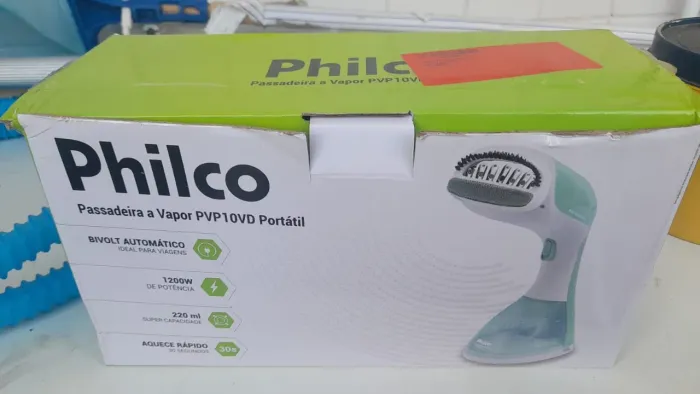 Passadeira a vapor PVP 10 VD Portatatl Philco +  passadeira