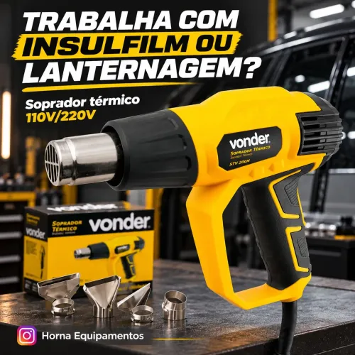 Soprador térmico Vonder 110V/ 220v Novos