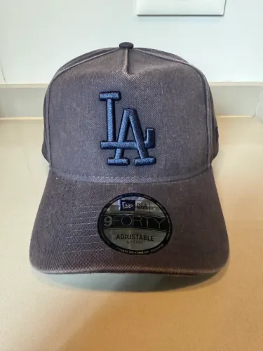 Boné New Era LA Dodgers 9forty 940 MLB Cor Cinza