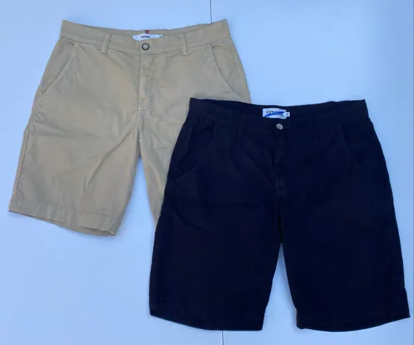 Kit 2 Bermudas Chino Sarja Sergio K Originais - 38 e 40