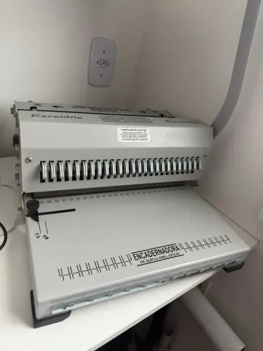 Encadernadora 3x1 Espiraflex Furo redondo para Wire-o / Espirais
