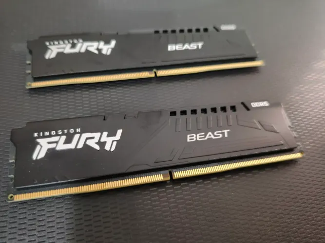 Memória Kingston Fury Beast 32gb 2x16 Ddr5 6000mhz Cl30 AMD Expo 2 MESES USO NOTA FISCAL