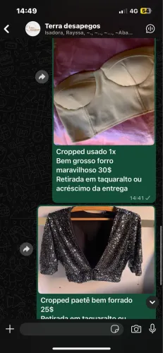 Desapego de roupas