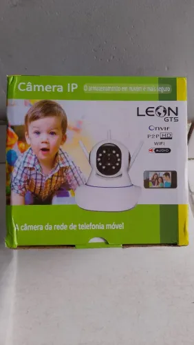 Camera IP Babá eletrônica Leon GTS