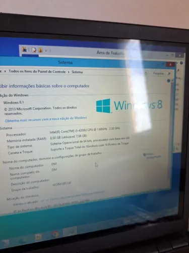 Notebook i5 Acer V5