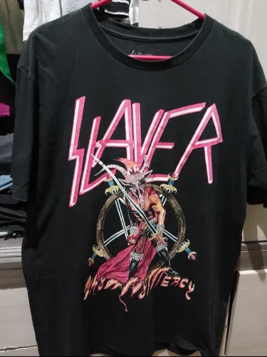Camiseta Slayer - Show No Mercy (Oficial Consulado Do Rock) - Tam G