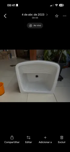 Tanque de louça
