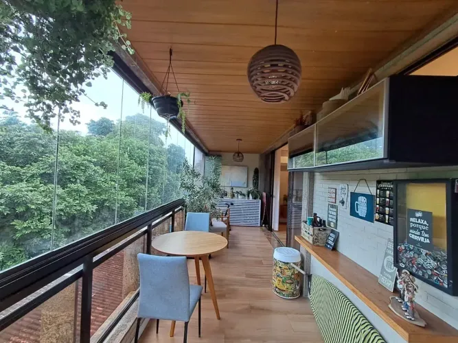 133m² DE PAZ NO RECREIO: VISTA LIVRE PARA O PARQUE CHICO MENDES