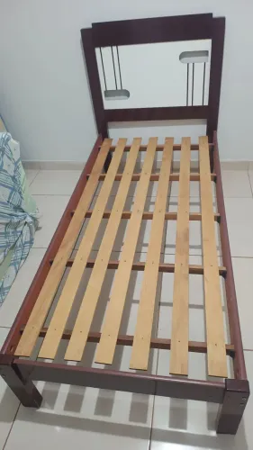 Cama de solteiro + colchão