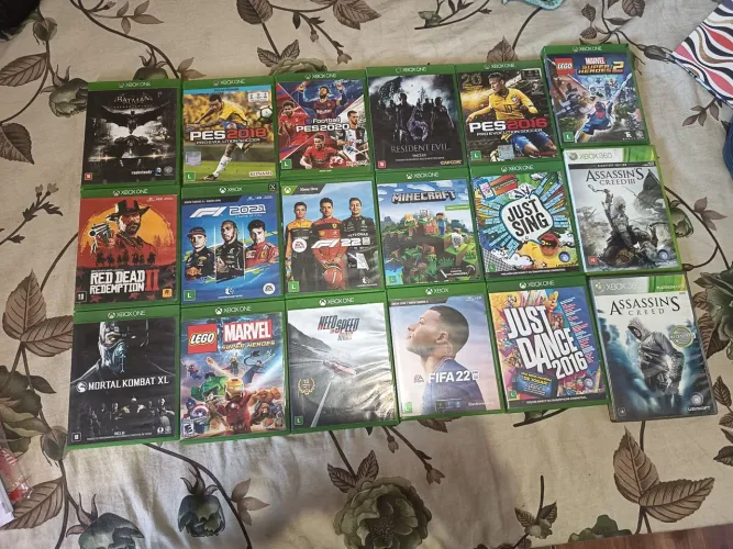 Vendo jogos ORIGINAIS Xbox One e 360 A PARTIR de R$ 35 reais (Jogo PES 2018)
