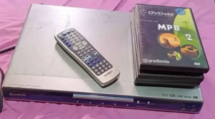 Dvd Karaokê Original Gradiente sem cabo Av