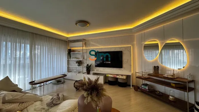 Apartamento residencial mobiliado com 4 dormitórios (1 suíte)  236 m², Centro de Chapecó