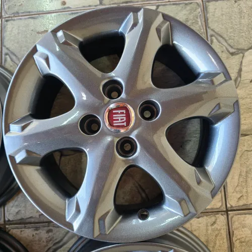 RODAS FIAT STRADA ARO 14 4X98 ORIGINAIS