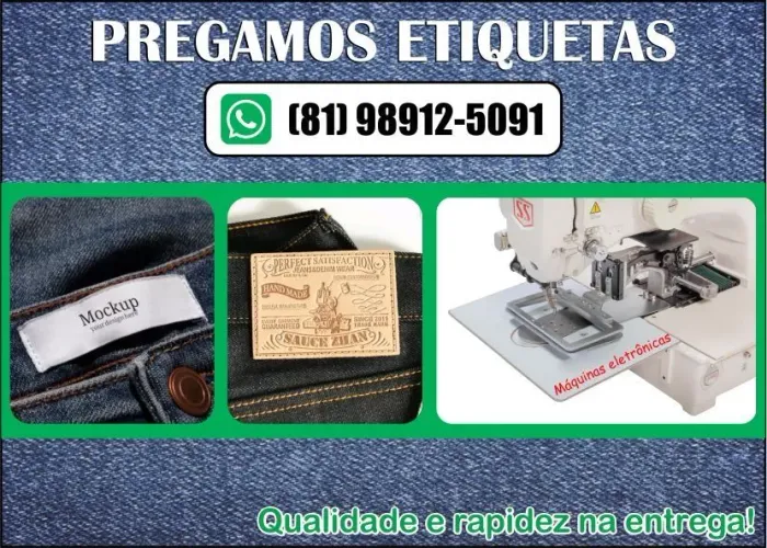 Pregamos Etiquetas de couro