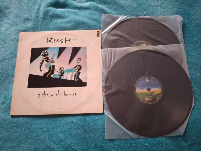 LP Rush A Show of Hands Duplo muito bom
