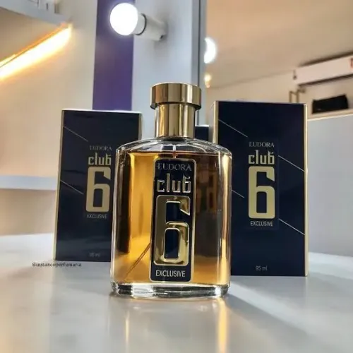 Perfume Masculino Club 6 eudora